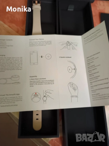 Дамски смарт часовник Amazfit , снимка 6 - Смарт гривни - 53832287