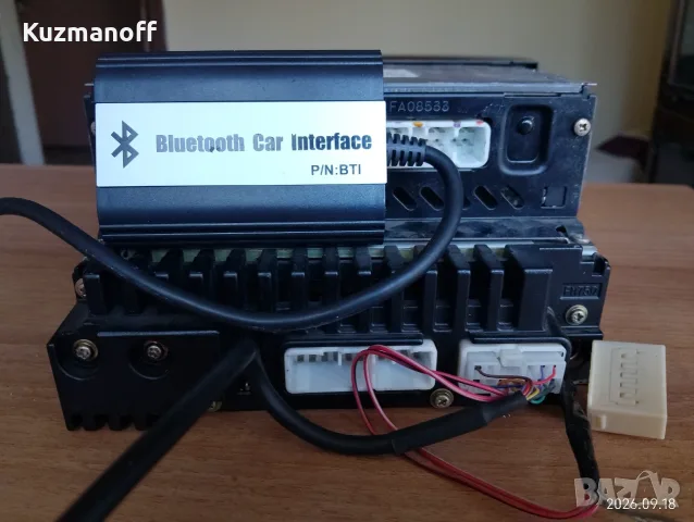 Bluetooth receiver + audio deck за Тойота Рав4 ген2, снимка 4 - Аксесоари и консумативи - 56126216