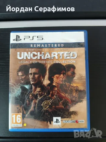 Игра за PS5 Uncharted , снимка 2 - Игри за PlayStation - 56181624