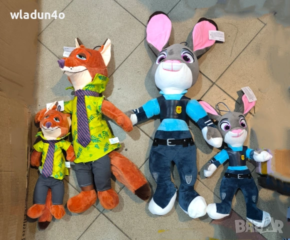 Героите от Зоотрополис-заекаДжуди Хопс лисица Ник Уайлд-10.50е-18е