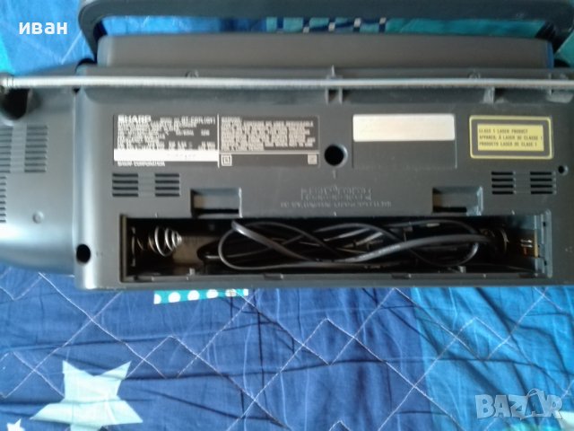 sharp-cd,радио и касетофон, снимка 4 - Радиокасетофони, транзистори - 41124301