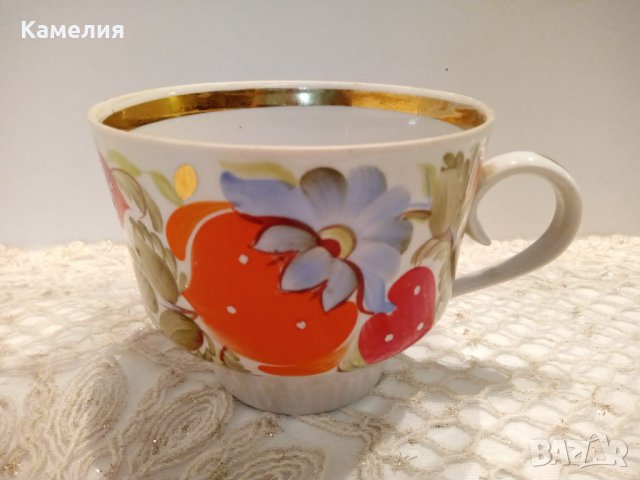 Руски порцелан , снимка 3 - Чаши - 40093499