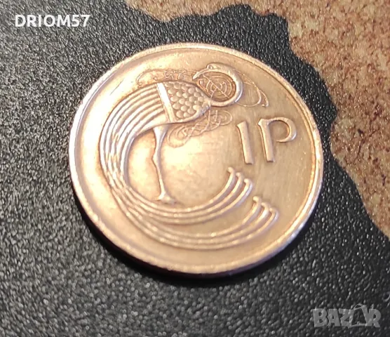 Монети Ирландия  - 2 бр [1982], снимка 2 - Нумизматика и бонистика - 46502022