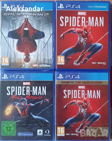 Ps4 Ps5 Spider-man Morales Amazing Spiderman 2 пс4 пс5 спайдърмен игра
