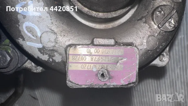 Турбо компресор за Nissan Qashqai - 54399700030, снимка 2 - Части - 50233688