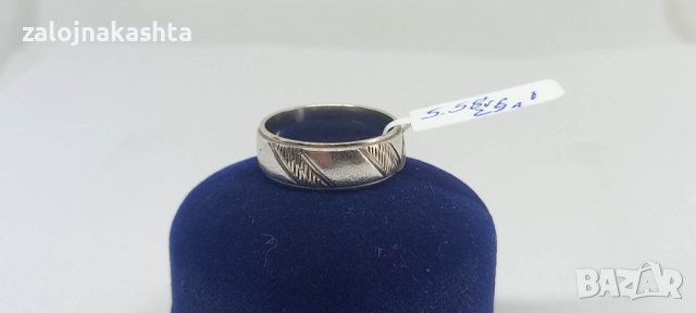 Сребърен пръстен -5,58гр/925, снимка 2 - Пръстени - 39064546