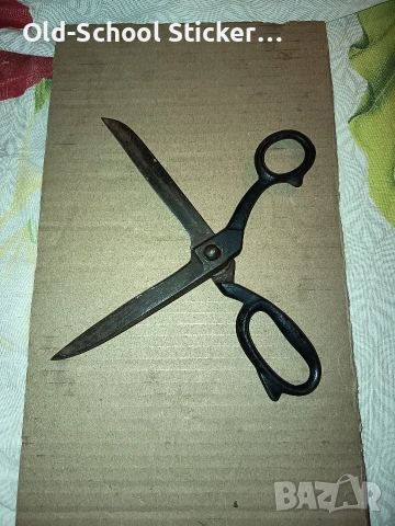 Стари Ножици "Solingen" (края на 19в), снимка 5 - Антикварни и старинни предмети - 52706902