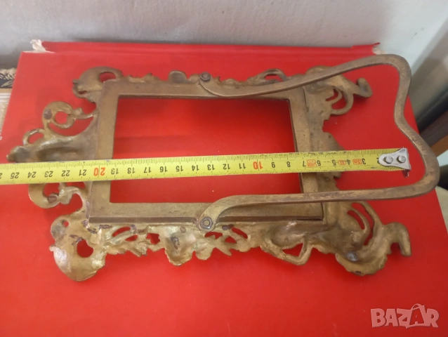 Барокова настолна рамка за снимка, снимка 5 - Други ценни предмети - 53664896