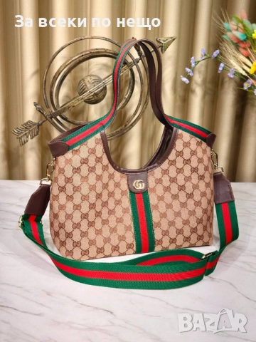 Gucci Дамска Чанта Гучи - Налични Различни Цветове Код E918, снимка 4 - Чанти - 51939859