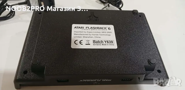 Atari Flashback 6 Classic Game Console – 100 вградени игри + 2 безжични контролера, снимка 7 - Други игри и конзоли - 56329285