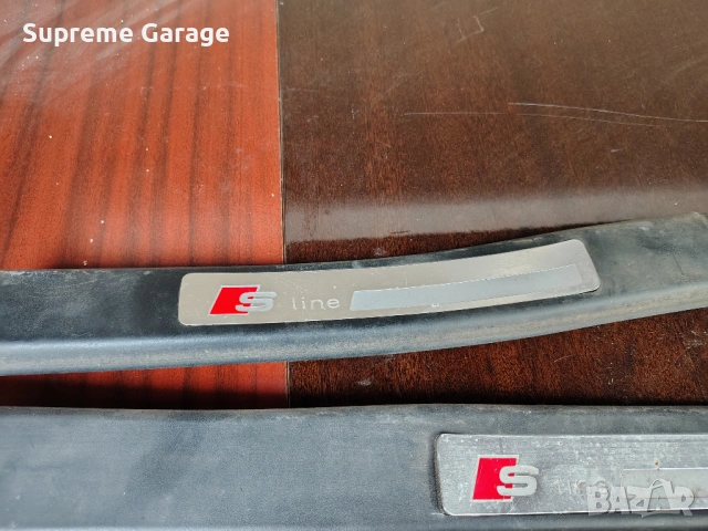 Вътрешни S-Line прагове Audi A3 8P Sportback, снимка 5 - Части - 53611632
