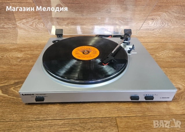 Грамофон Lenco L-3866 USB – С НОВА ИГЛА Turntable 