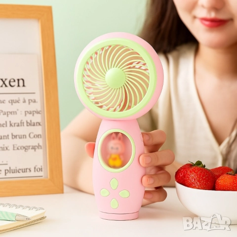Ръчен USB мини вентилатор, снимка 7 - Друга електроника - 51948553
