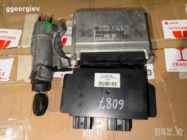 ECU, ключ и комфорт модул за passat 5 2.8
