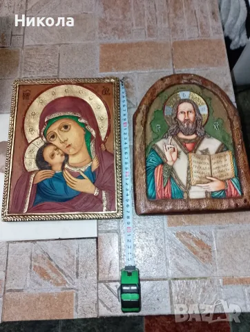 Метално разпятие,икони, снимка 6 - Други ценни предмети - 36685785