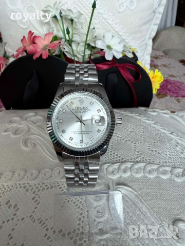 Rolex Нов Мъжки Часовник с Кварцов Механизъм Ролекс 