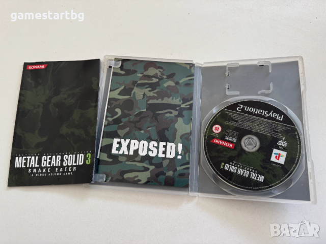 Metal Gear Solid 3: Snake Eater за PS2, снимка 3 - Игри за PlayStation - 52617505