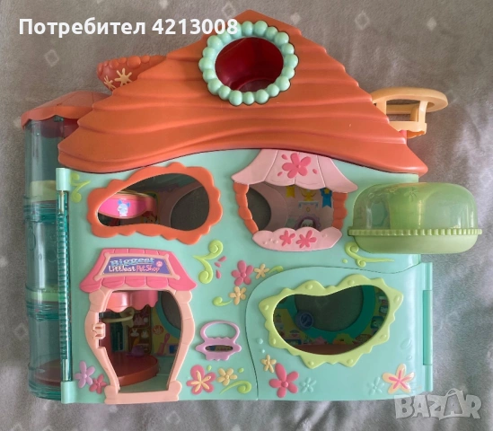 Biggest Littlest Pet Shop house рядка LPS къща,вариант 2006