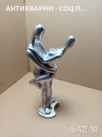 Стара Статуетка Влюбена Двойка., снимка 8 - Антикварни и старинни предмети - 51184387