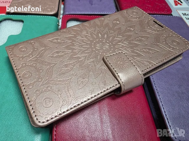 Samsung Galaxy S25,Galaxy S25 Ultra луксозен цветен калъф тип тефтер, снимка 10 - Калъфи, кейсове - 49199066