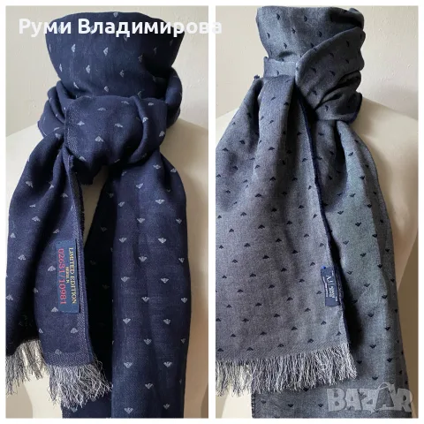Тъмносин Шал Armani Jeans/ Limited edition