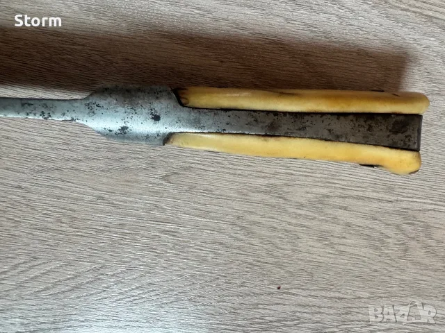 Стар възрожденски нож акулак, снимка 6 - Антикварни и старинни предмети - 56273160