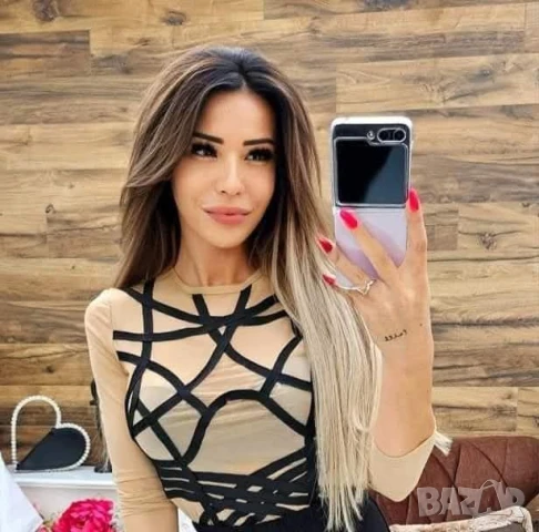 блуза тюл , снимка 2 - Блузи с дълъг ръкав и пуловери - 50889785