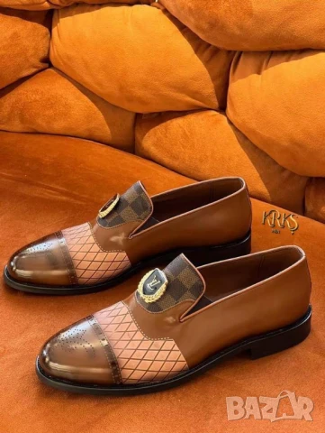 мъжки мокасини louis vuitton , снимка 3 - Мокасини - 51390069