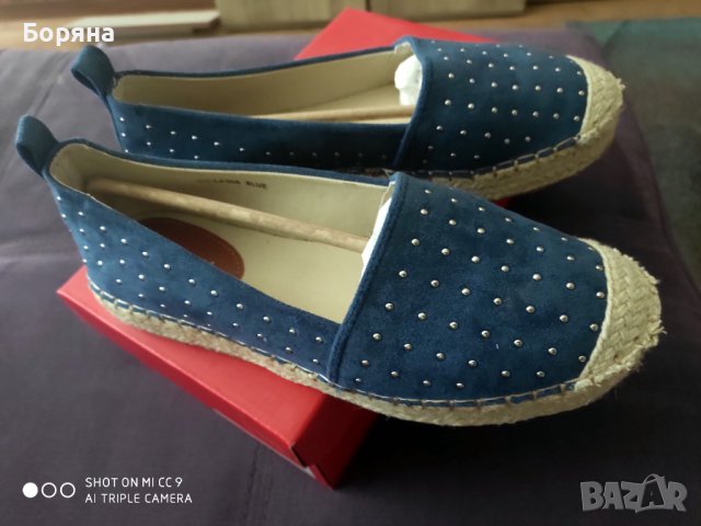 Нови еспадрили деним с капси 38 номер, снимка 9 - Дамски ежедневни обувки - 41416612