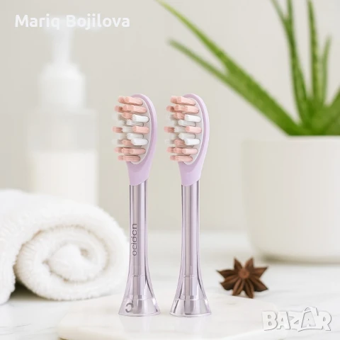 Накрайници за четка, за зъби Oclean P1K3-2 за Ease Pro, 2бр., снимка 4 - Други - 51370009