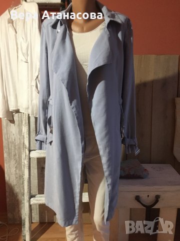 💙Atmosphere, красив тренч, м размер, 19 лв., снимка 2 - Сака - 42027963