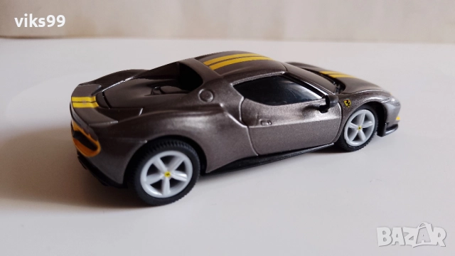 Bburago Shell Racing Ferrari Bluetooth - Мащаб 1:41, снимка 5 - Колекции - 50504534