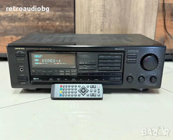 💥Качествен и мощен транзисторен стерео усилвател - ресивър ONKYO TX-9031RDS + дистанционно 💥