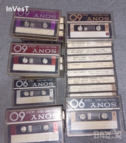 Аудио касети с рок музика, снимка 2 - Аудио касети - 53174134