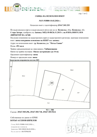 Урбанизиран парцели , снимка 2 - Парцели - 53573174