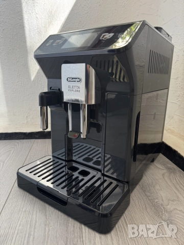 Кафеавтомат Delonghi Eletta Explore ECAM450.65.G Топ Смарт Кафеавтомат | Cold Brew | 19 бара, снимка 3 - Кафемашини - 56328680