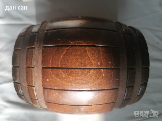 стругован дърво контейнер бъчва за кухня механа, снимка 4 - Кутии за храна - 49096044