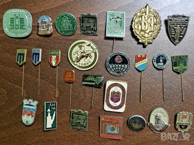 Ретро значки 