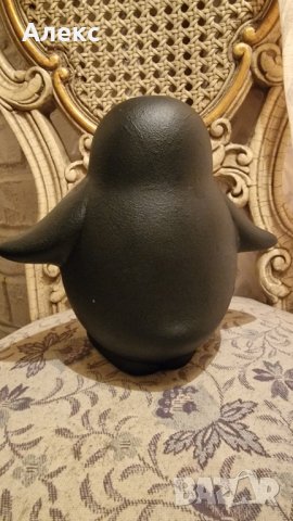 Голямо керамично пингвинче– Италия., снимка 3 - Статуетки - 39147776