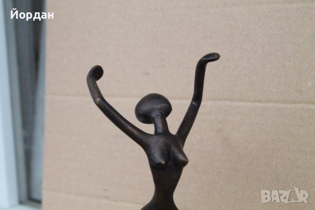 Бронзова фигурка , снимка 2 - Колекции - 41487741