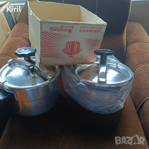 Два броя тенджери под налягане -4,5 литра и 6 литра, снимка 14 - Съдове за готвене - 52256757