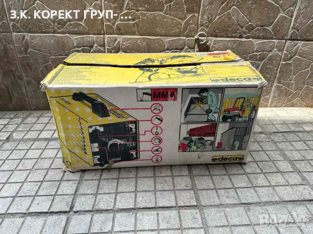 НОВ Електрожен Заваръчен апарат Deca TITAN 205E 4.4 kW, снимка 2 - Други инструменти - 50410351