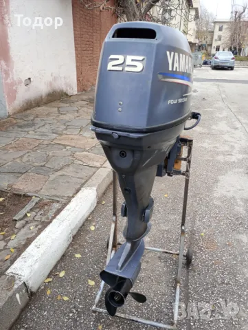Продавам извънб. д-л Yamaha-Four Stroke 25HP 4т, д.ботуш, ел.стартер, внос от Италия, снимка 2 - Воден транспорт - 48252307