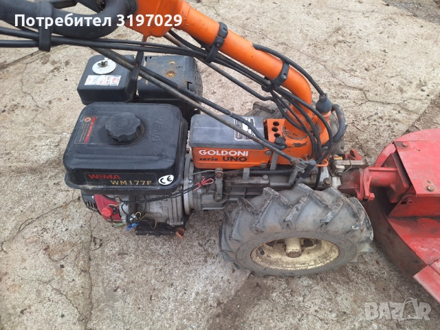 Косачка роторна Goldoni 9 к.с. мотоблок, снимка 8 - Градинска техника - 52877428
