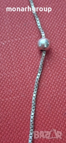 Сребърно колие, снимка 3 - Колиета, медальони, синджири - 52684561