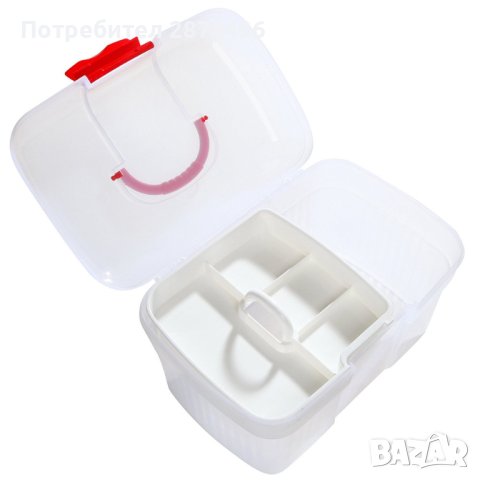 3871 Прозрачна кутия за лекарства, снимка 6 - Кутии за съхранение - 41704362