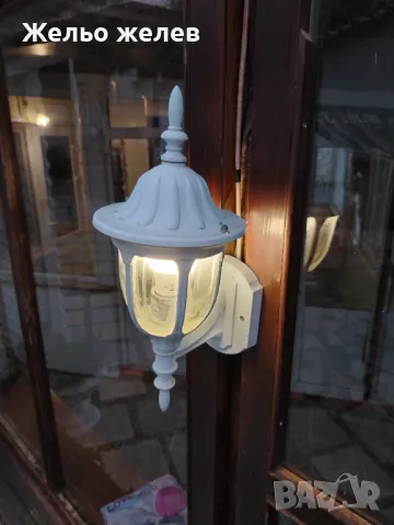 Фенер,метал 35см бял, 3бр, снимка 3 - Други стоки за дома - 50428979