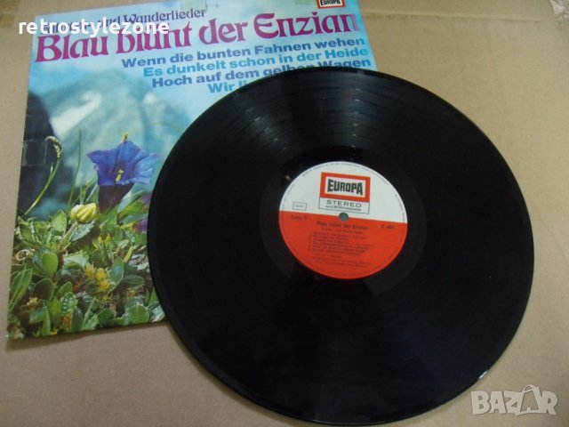 № 7105 стара грамофонна плоча   - Blau Bluht der Enzian   - EUROPA , снимка 2 - Грамофонни плочи - 42001938