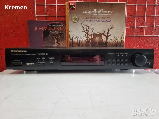 Тунер PIONEER-F-204RDS, снимка 2 - Ресийвъри, усилватели, смесителни пултове - 52131222