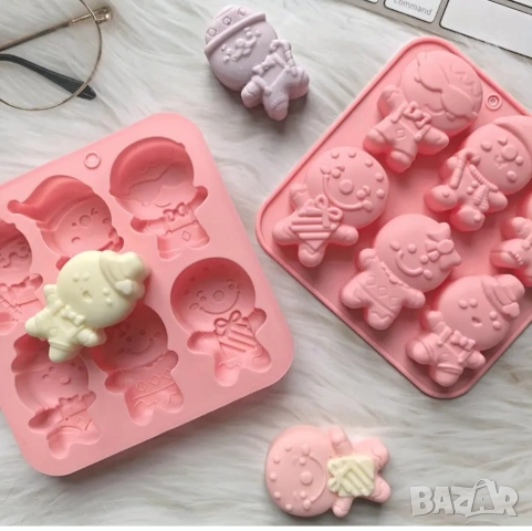 Молд медени човечета , снимка 2 - Форми - 52088699